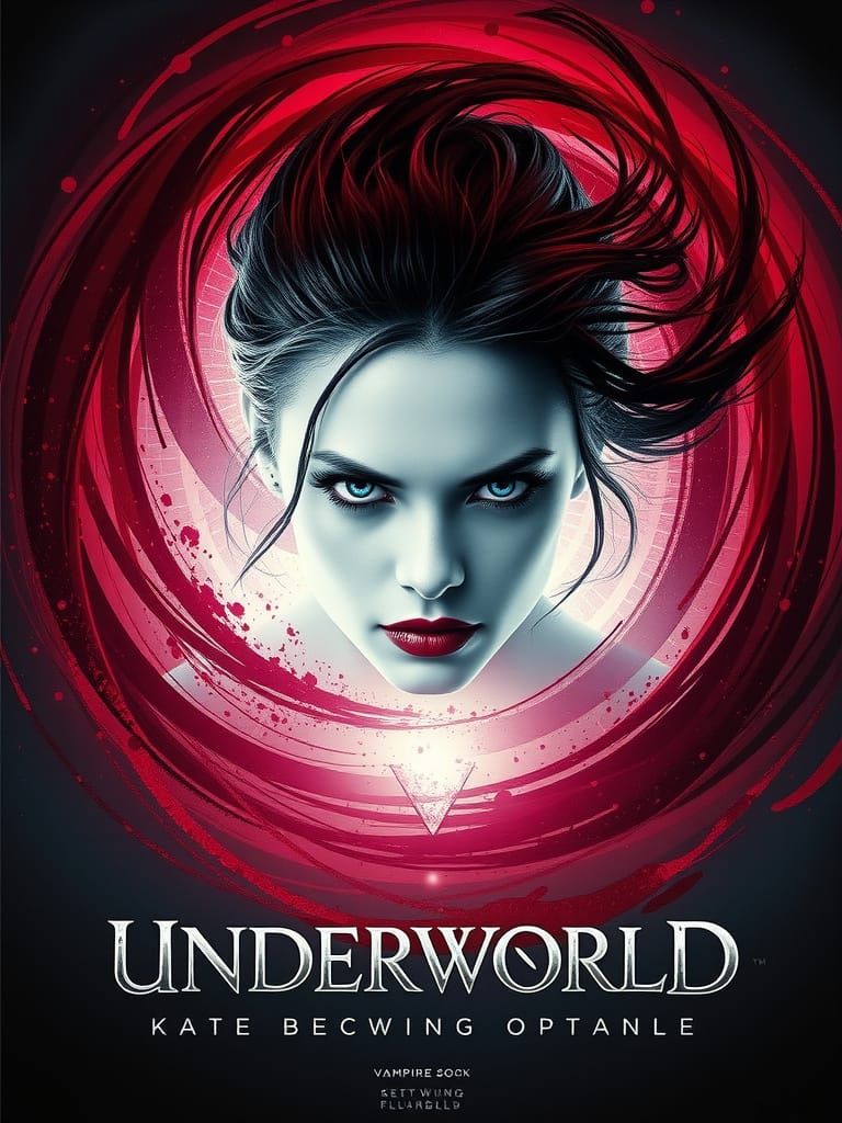 Underworld Movie Poster: Holographic Kate Beckinsale Vampire...