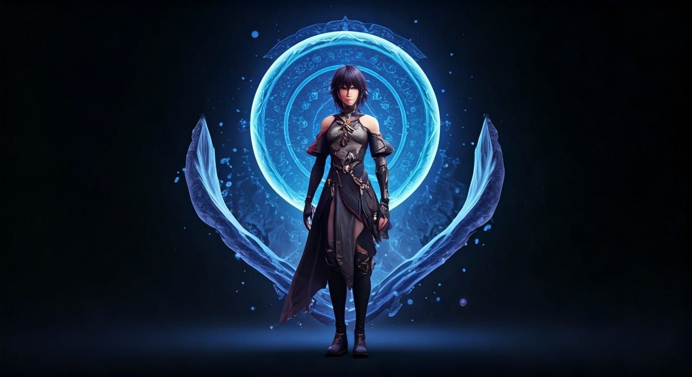 Fantasy Adventure DVD Cover in 3D Anime Art