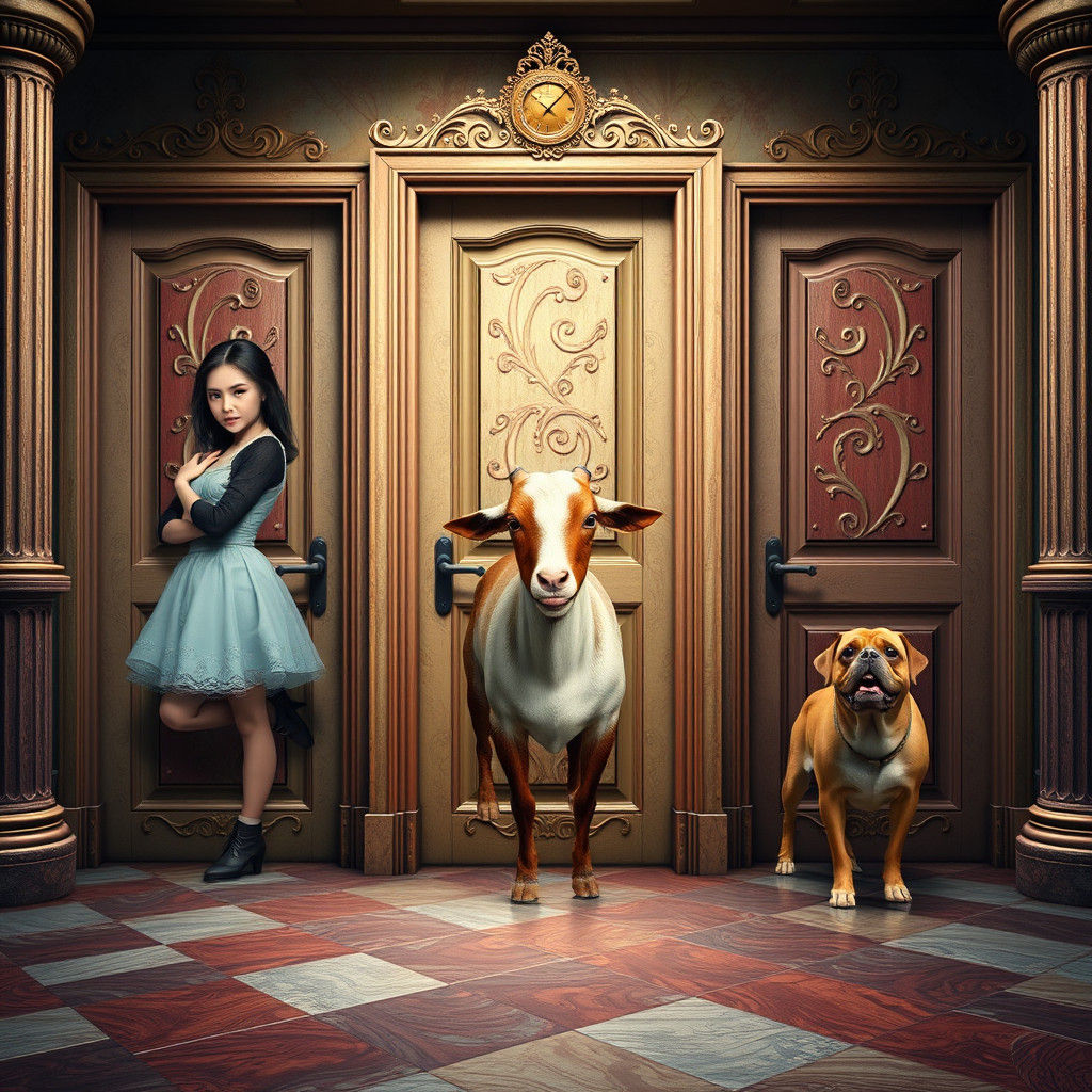 Three Doors: A Game of Chance in Fantasy Art