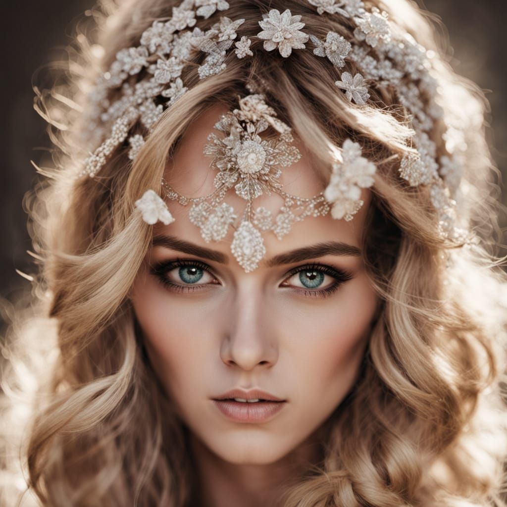 Introspective Woman: Eyes Closed in Thought