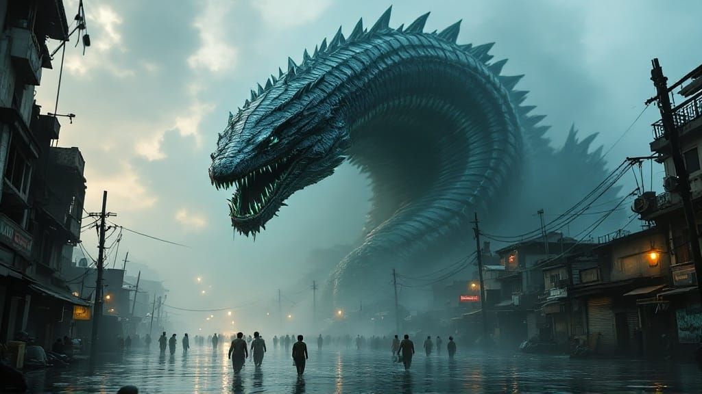 Ancient Bay of Bengal Monster Rises in Toxic Fog