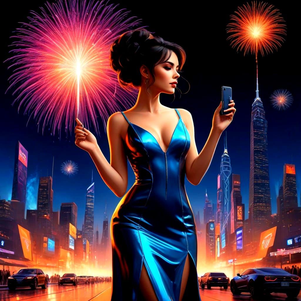 Space Age Countdown to a Futuristic New Year