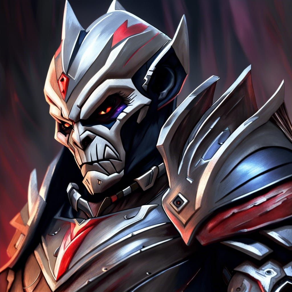 Hordak in Armor: Hyperrealistic Concept Art