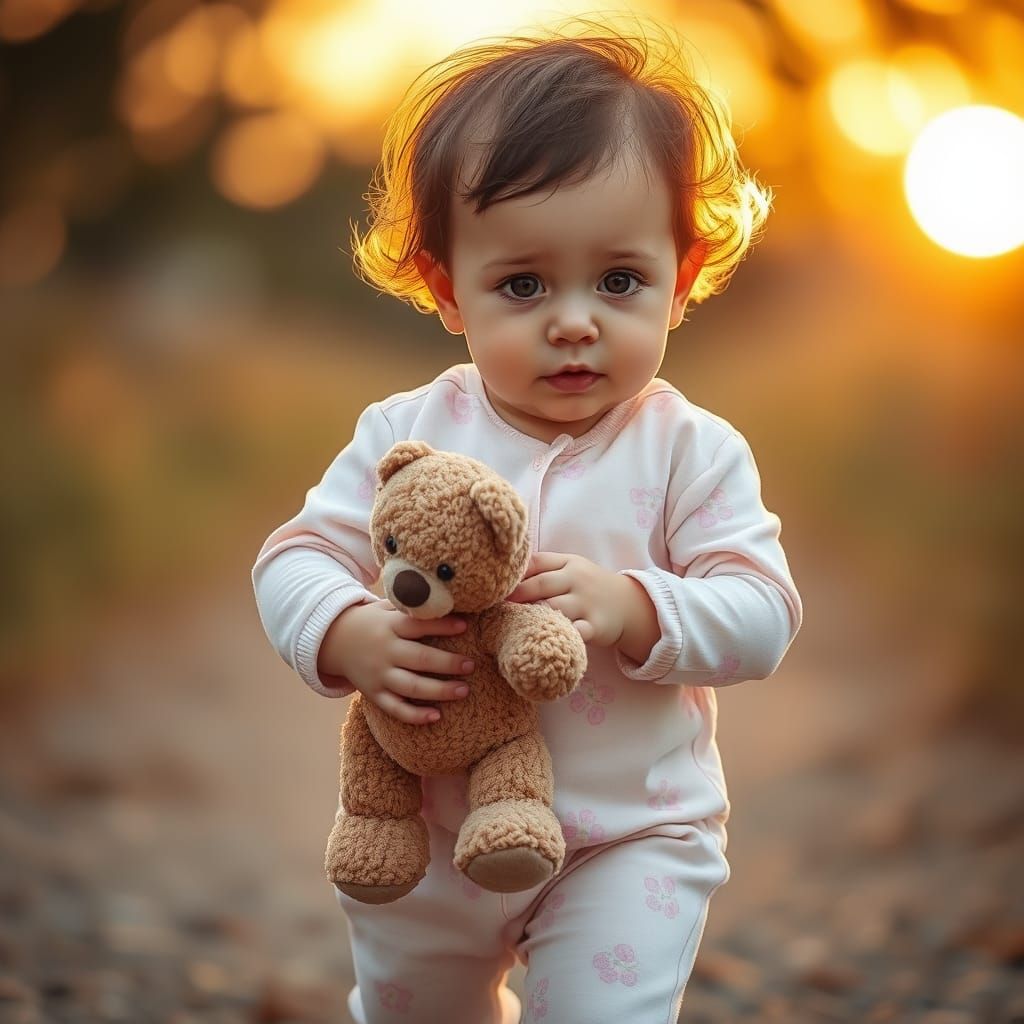 Soothing Slumber Scene in Pastel Hues