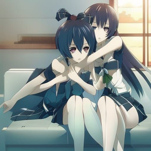 Dramatic Anime Key Visual Art