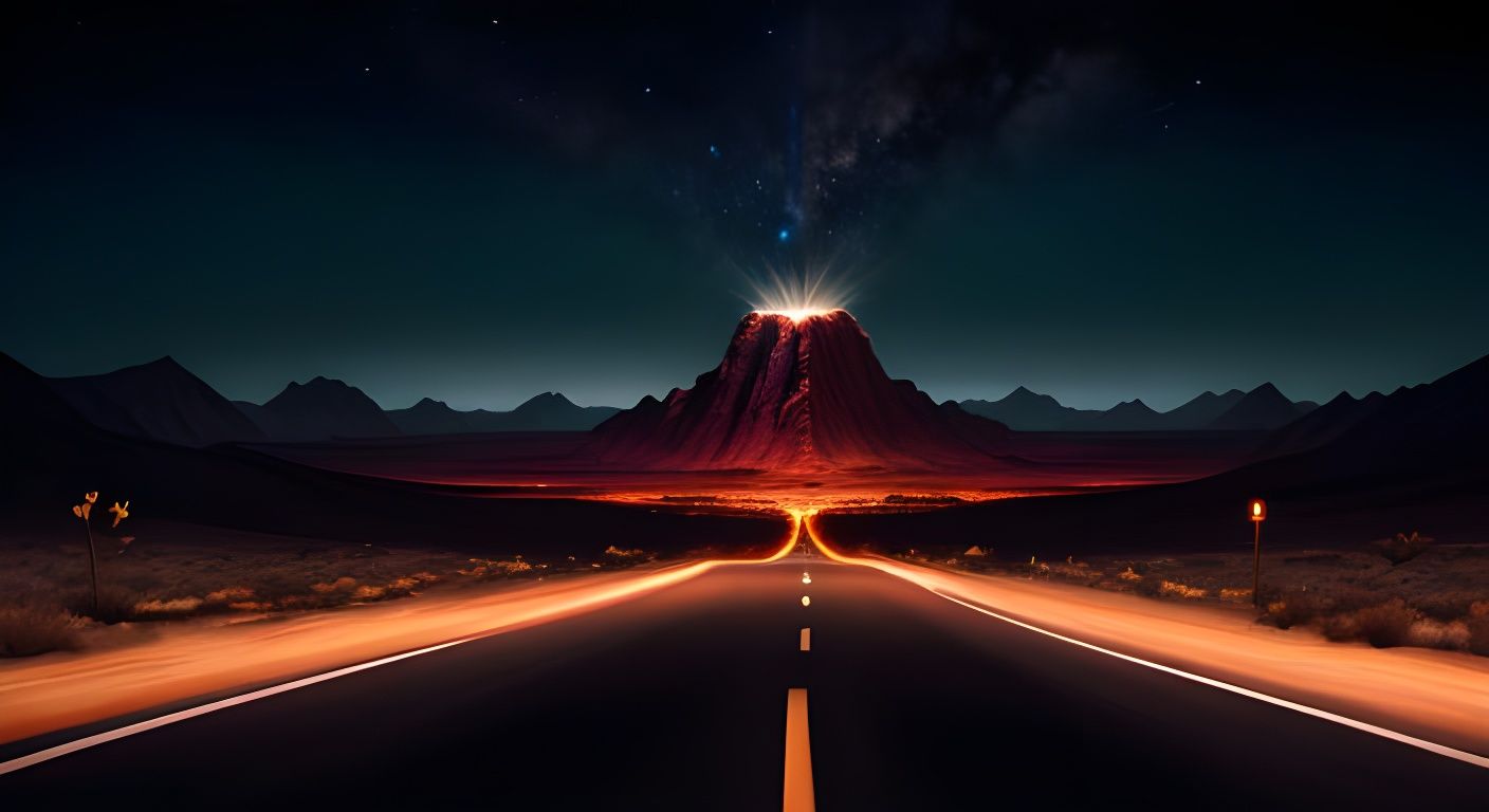 DC: On a dark desert highway to Hotel California.