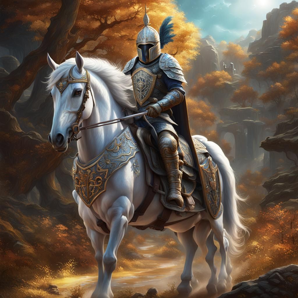 Widukind on Saxonhorse: Matte Painting Helmet Design