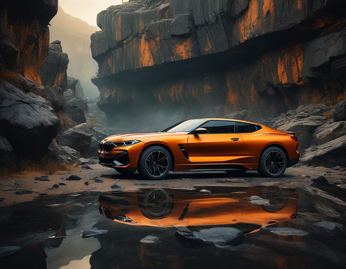 Vibrant Tangerine Hummer BMW Concept Cruises Through Steamy ...