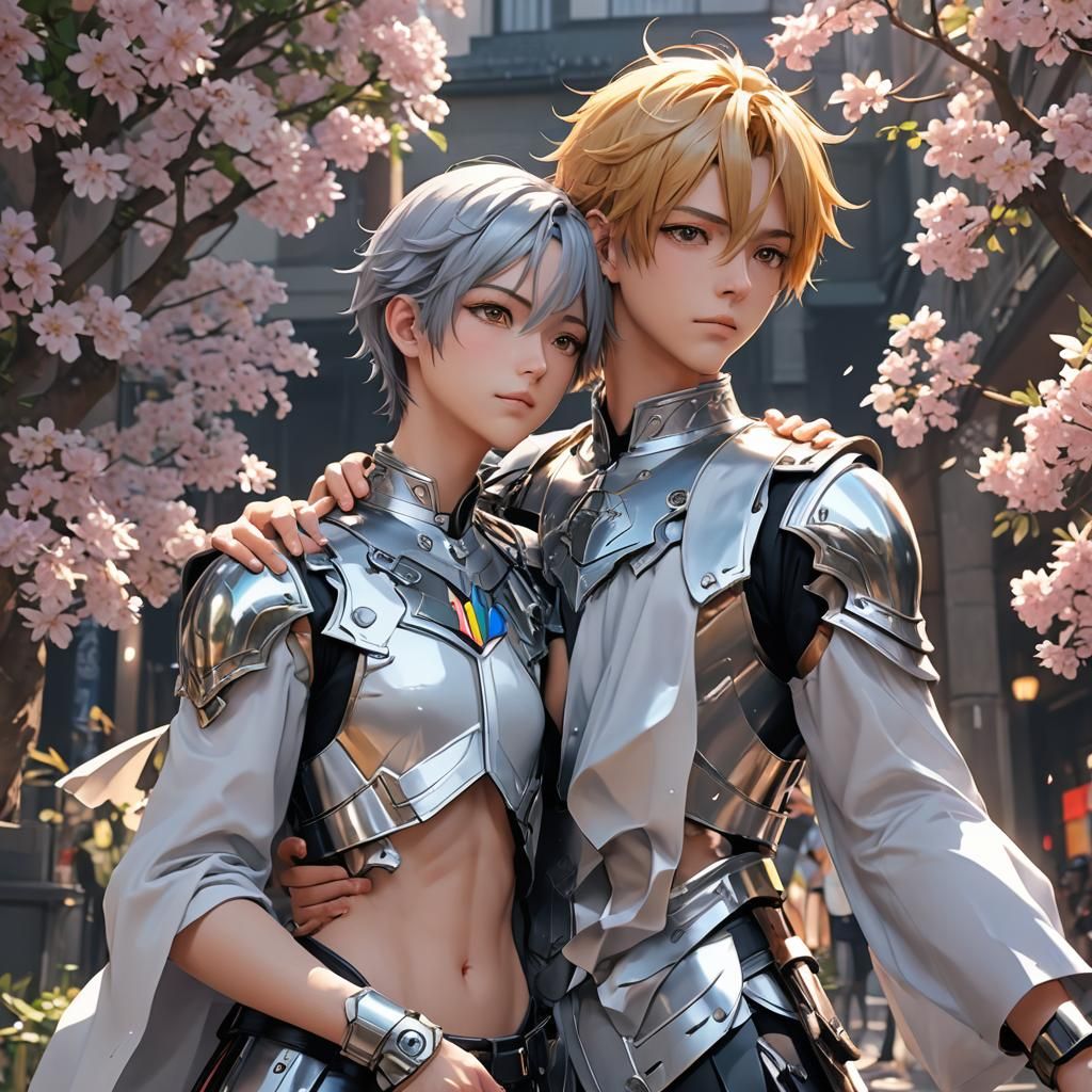 Anime Style 3D Art Inspired by WLOP