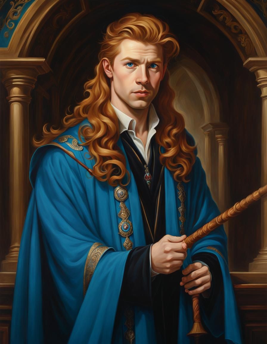 Portrait of Bill Weasley (Pre-Fenrir Greyback)