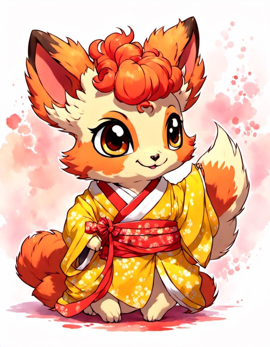 Kimono Vulpix