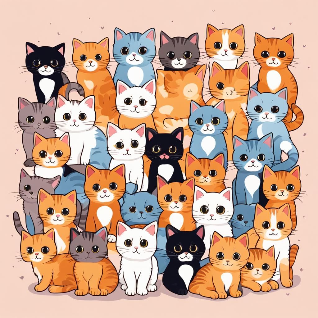 Image of Cute Kittens