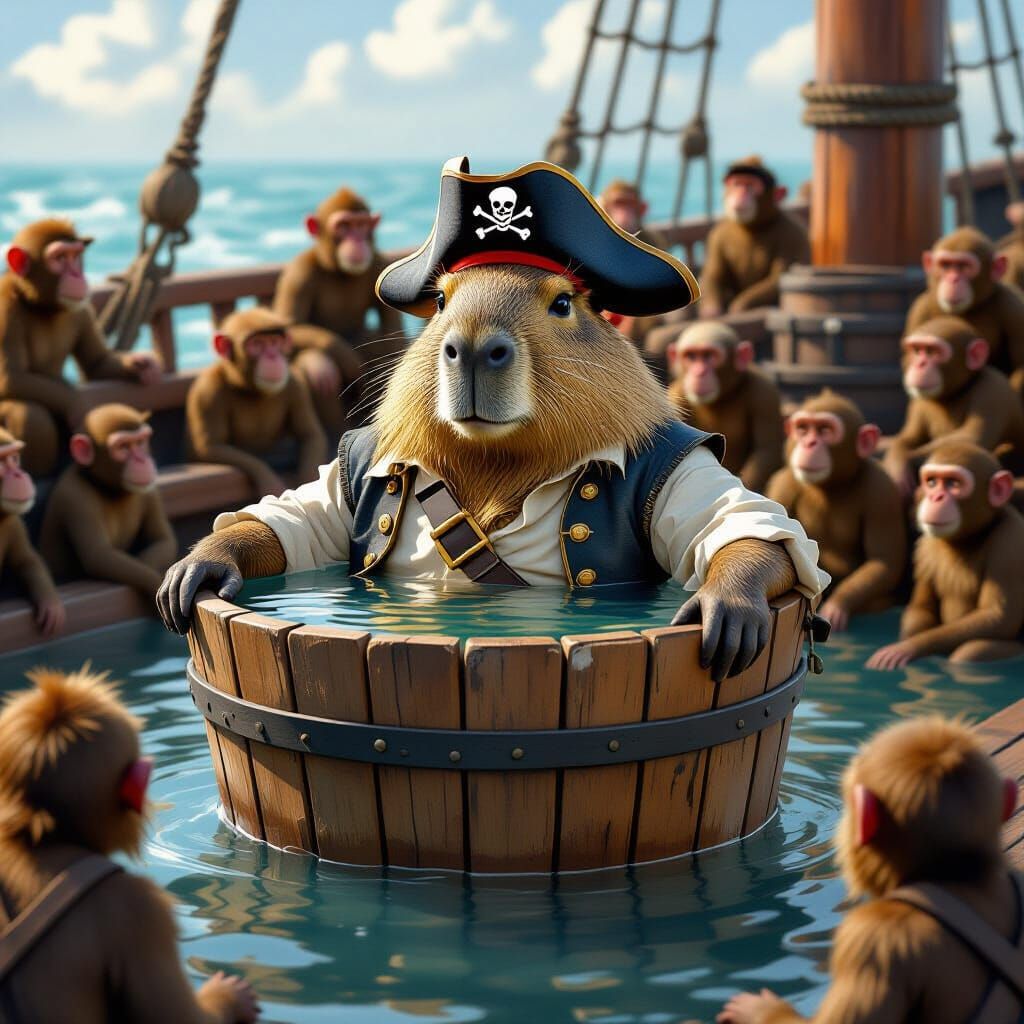 "Crew, I think the ship is sinking!"