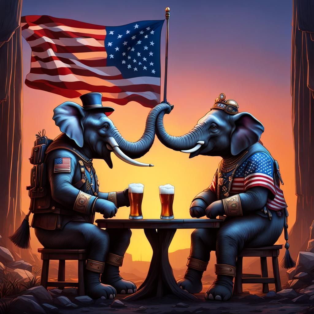 Elephant and Donkey Podcast: American Unity