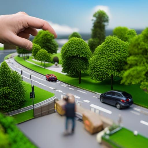 Gorgeous Miniature Country City in Ultra HD