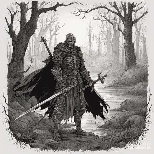 Abstract Image Generated from Simple AI Prompt