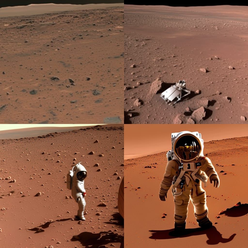 AI Image: First Baby Born on Mars
