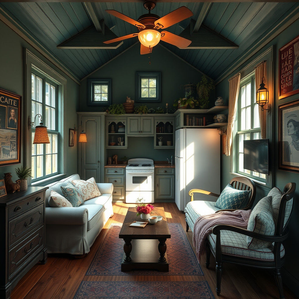 Victorian Cottage Interior Design in Cottagecore Style