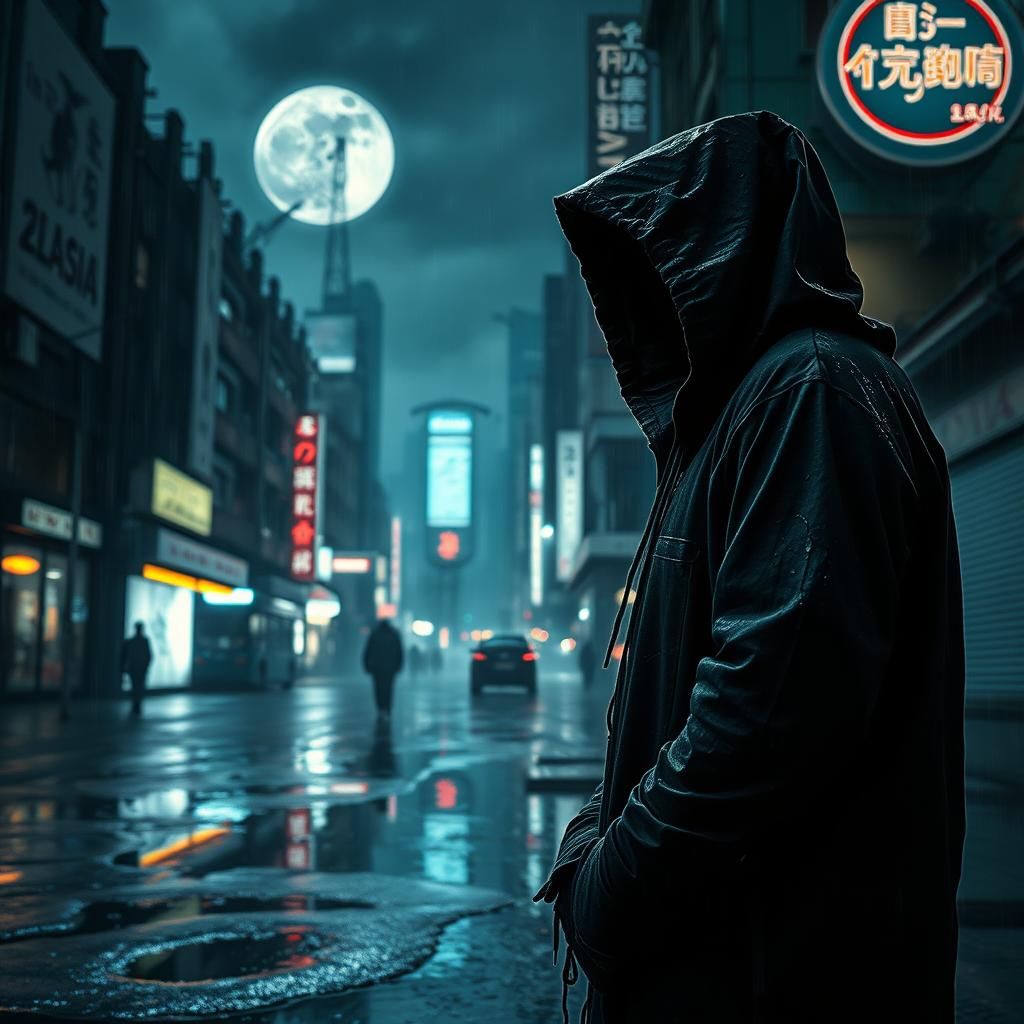 Moving silent, through the streets.