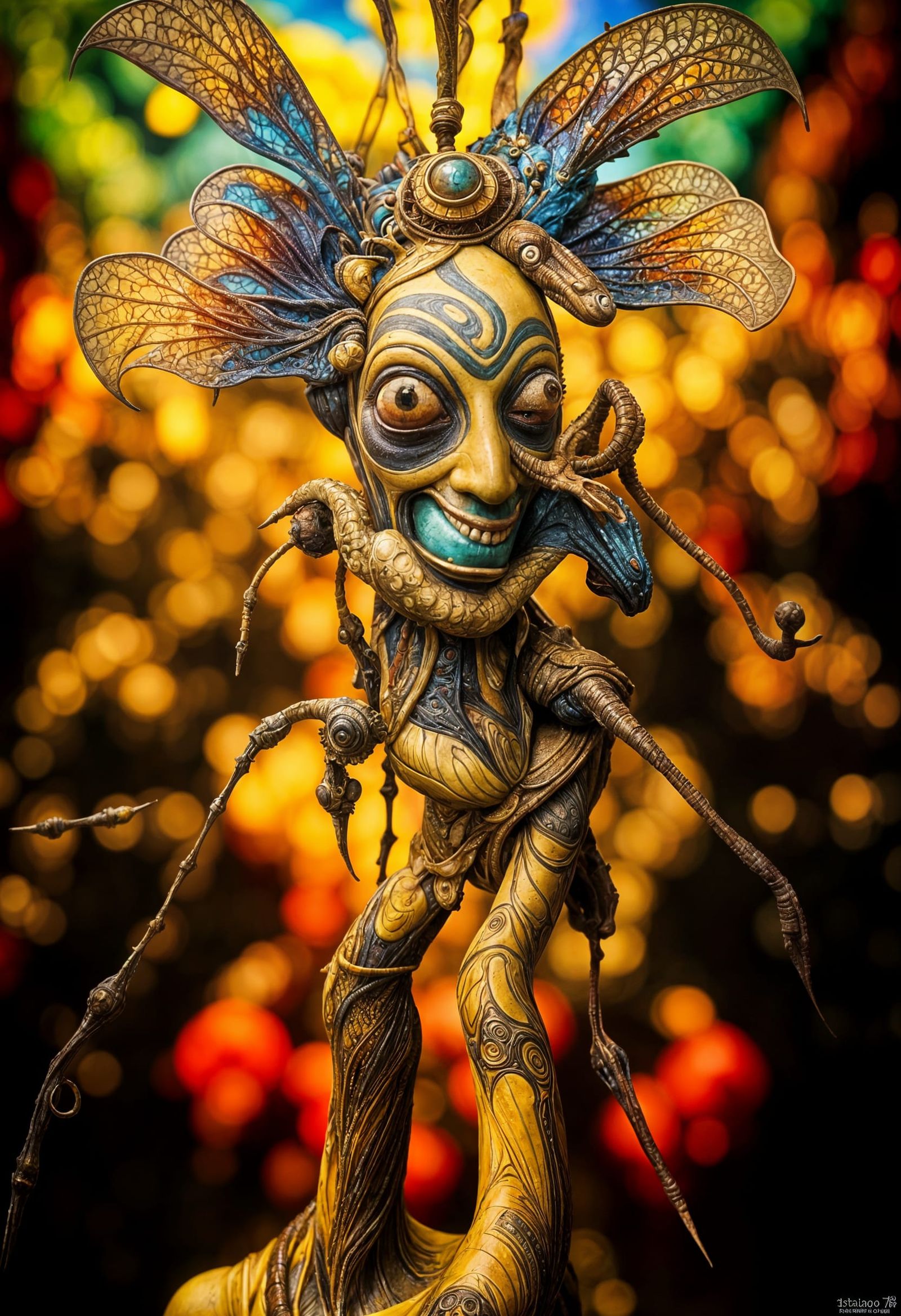 Photorealistic Aliens in Exotic Fashion