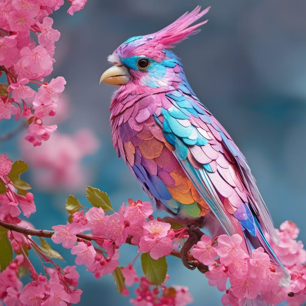 Abstract Foil Texture Design with Metallic Sheen