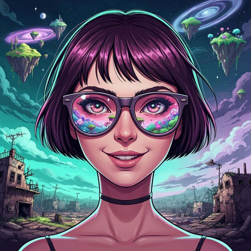 Fantastic World Through Rose-Tinted Glasses