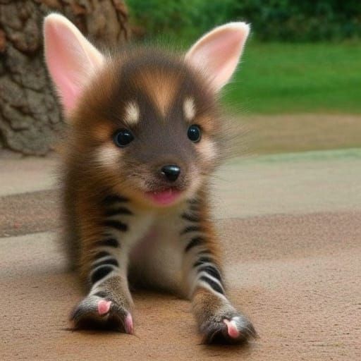 Adorable Hybrid Animal Generated by AI
