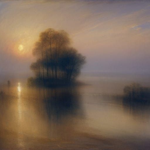 Dreamy Landscape in Soft Focus
