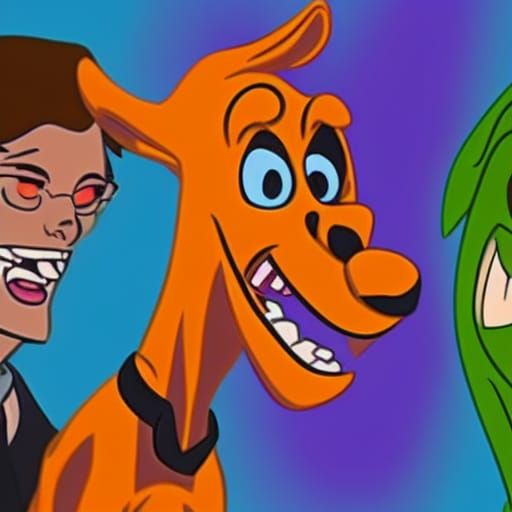 Scooby Doo Vampire Werewolf Hybrid Creature