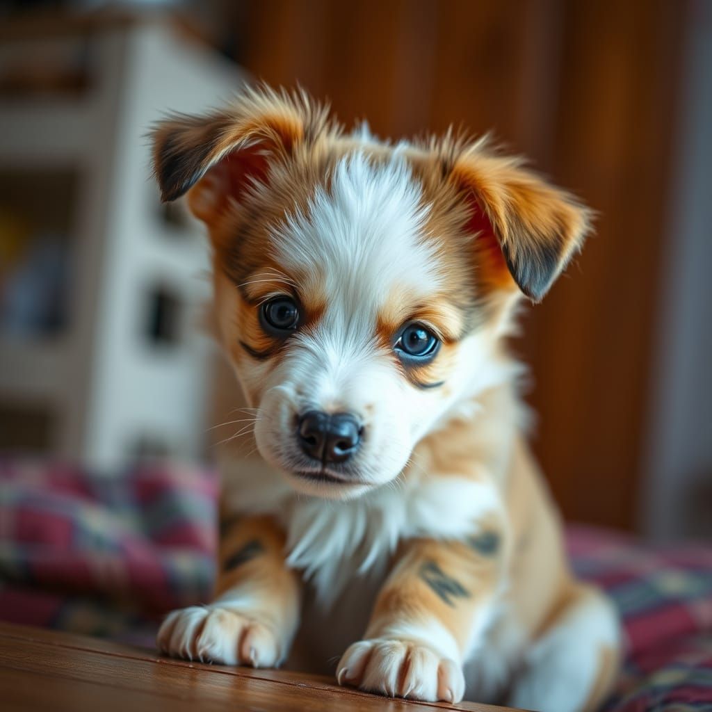 Adorable Puppy Generated by AI