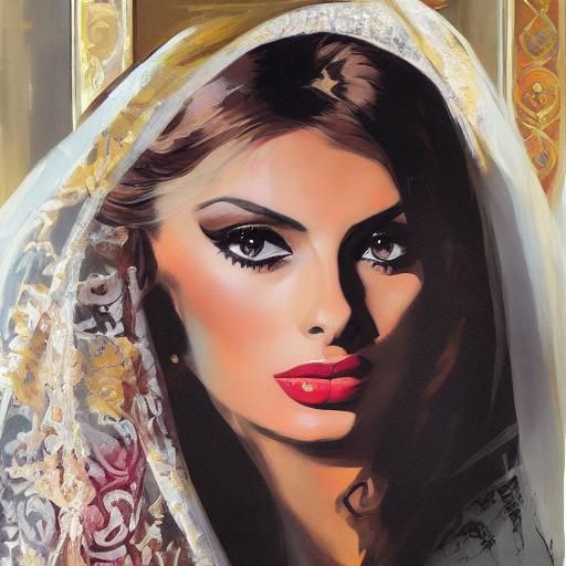 Sophia Loren #30 [Hot Wax Painting]