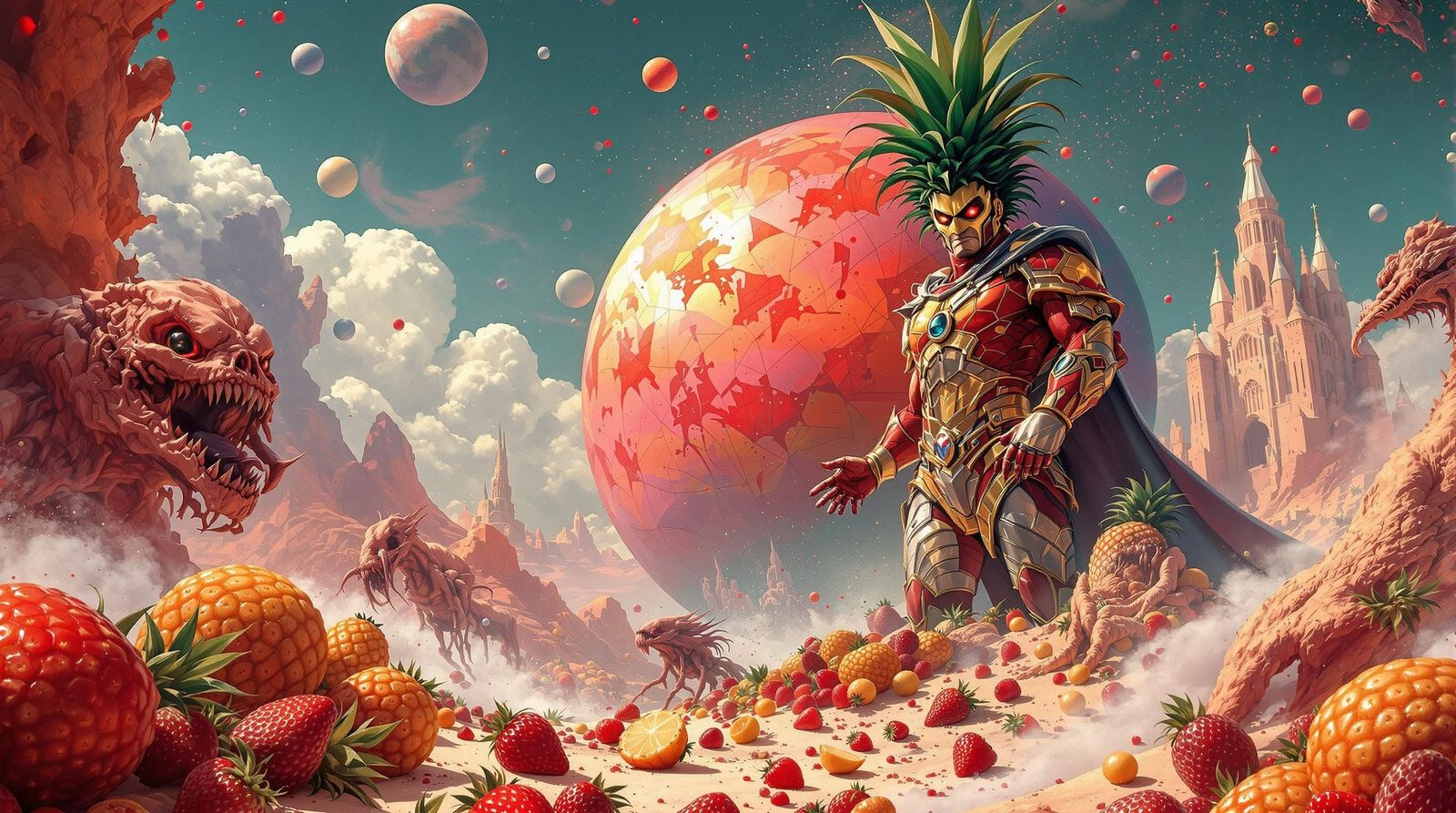 Flash Gordon on a Strawberry Cheesecake Planet