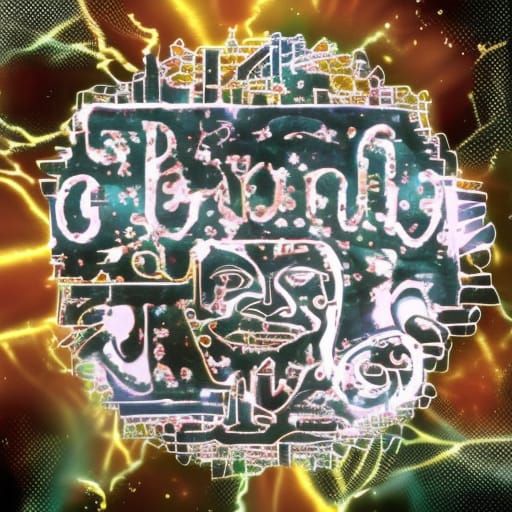 Smiling God Generated by AI