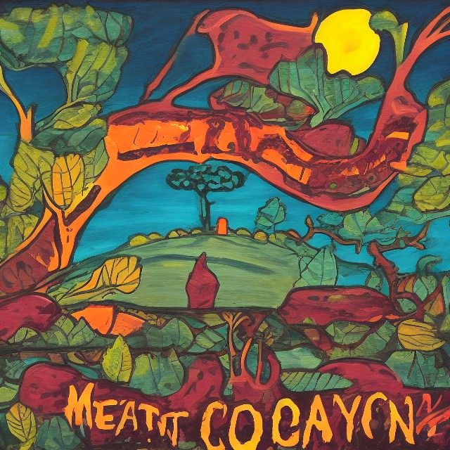 Distorted Reality: Meatcanyon-esque AI Art