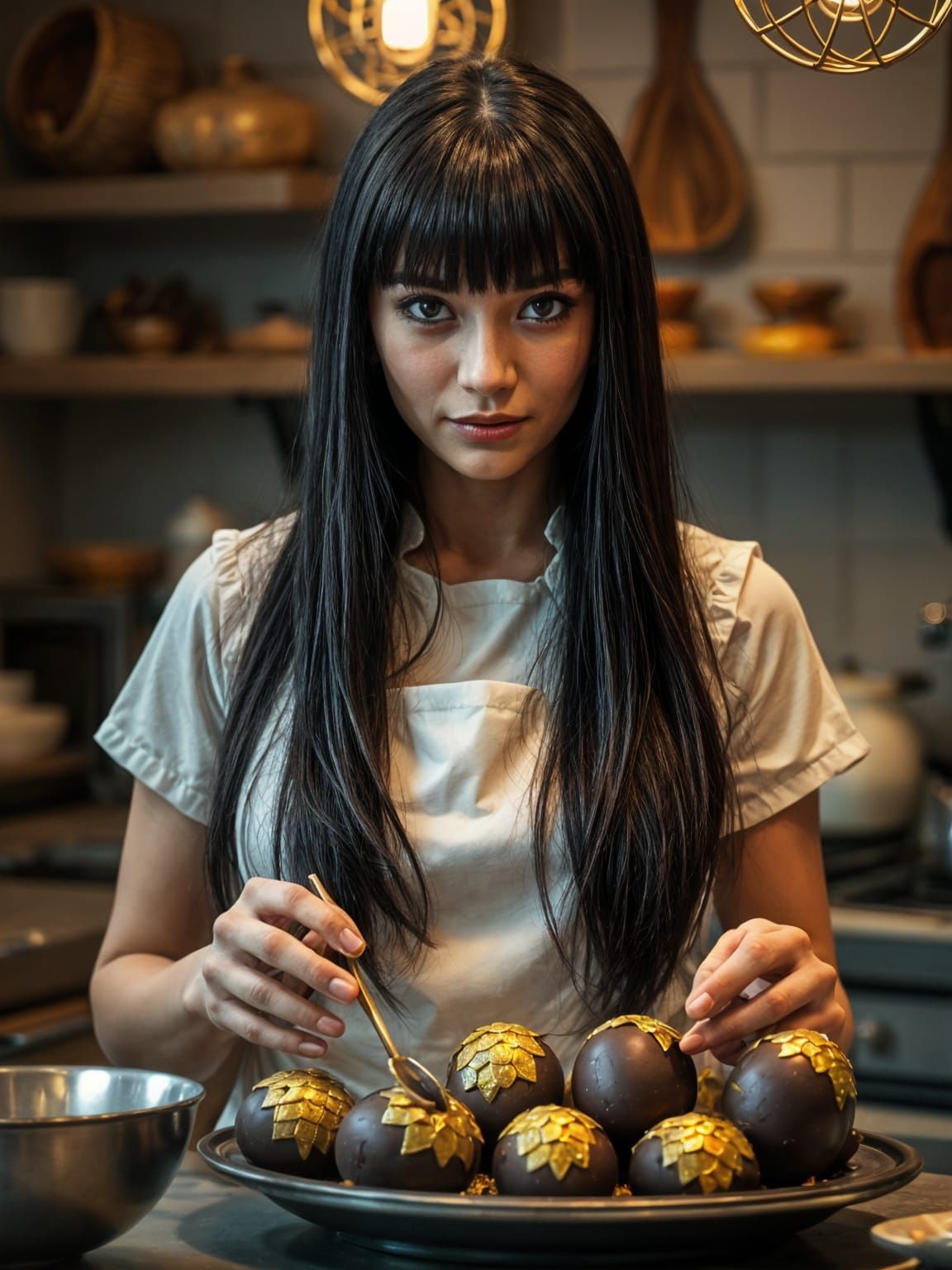 Chocolatier Creates Golden Dragon Eggs