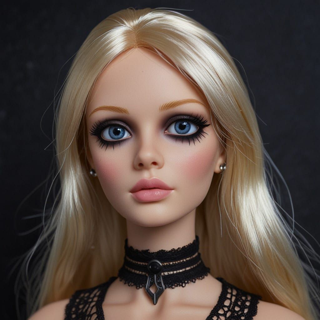 Gothic Uncanny Barbie Doll