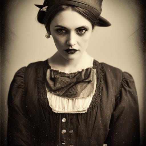 vintage portrait