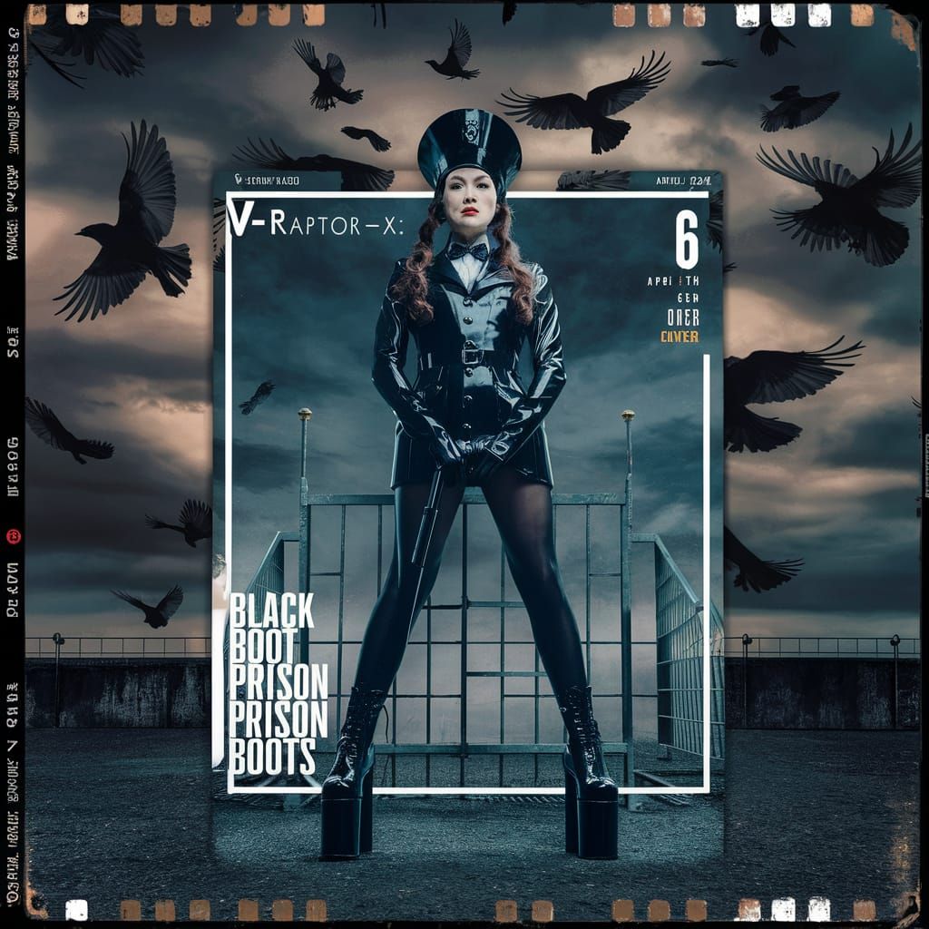 Gothic Prison Guard on Magazine Cover