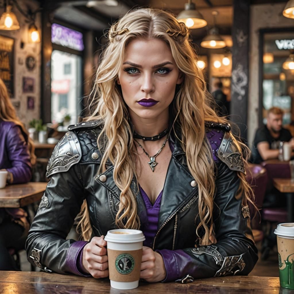 Valkyrie in Cafe: Viking Meets Heavy Metal