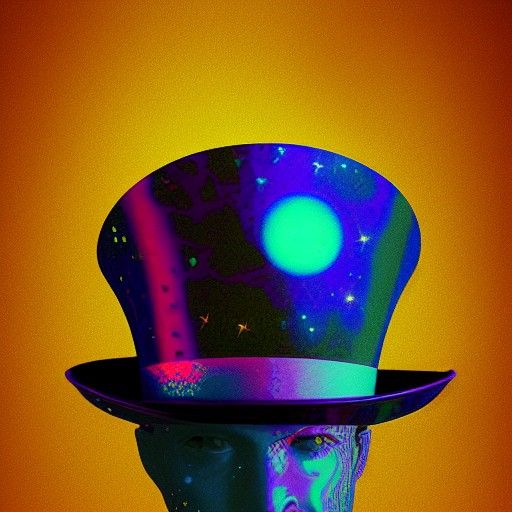 Holographic Top Hat in Astral Cosmic Style