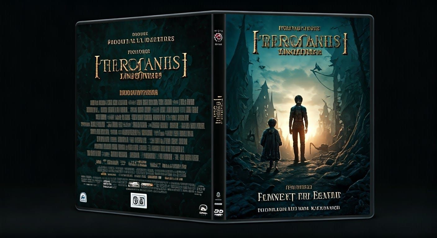 Fantasy Adventure DVD Cover Design