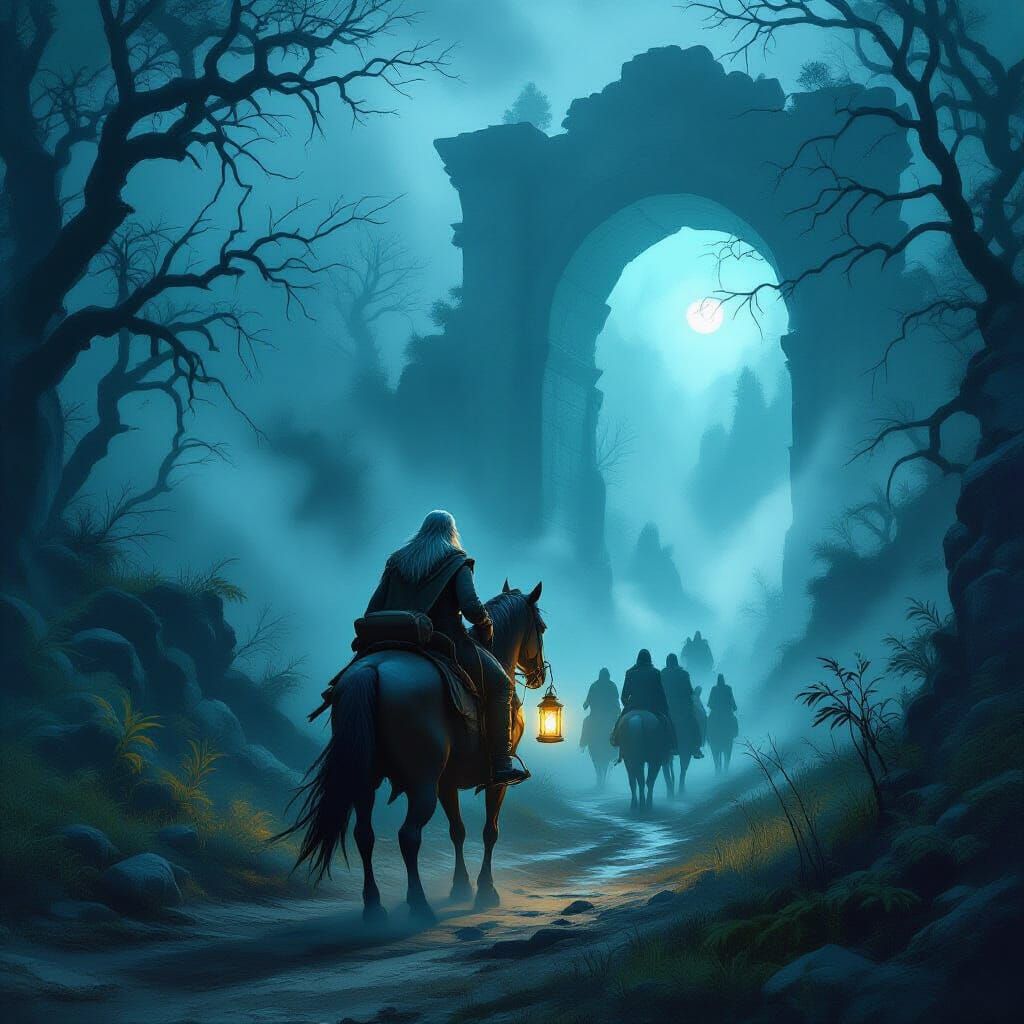 Dark Fantasy Concept Art: Journey to Mrak