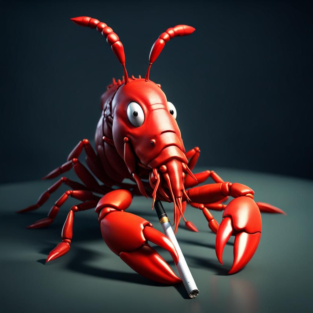 Surreal 3D Crawfish Smoker: Unreal Engine Art
