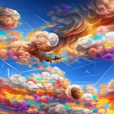 Spectacular Sky Digital Illustration