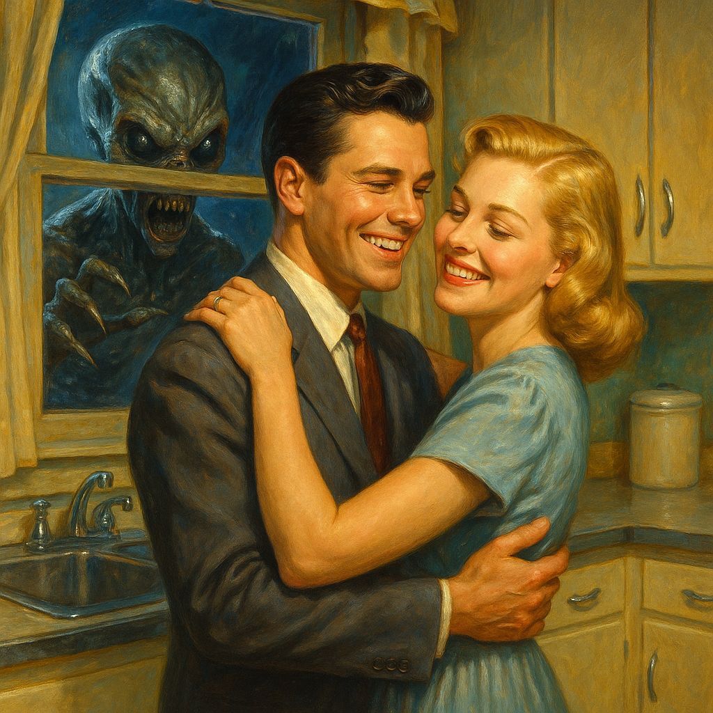 1950s Dance Interrupted by Alien Visitor