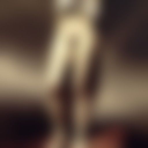 Grotesque Leg Shaving Scene in Horror Illustration Style