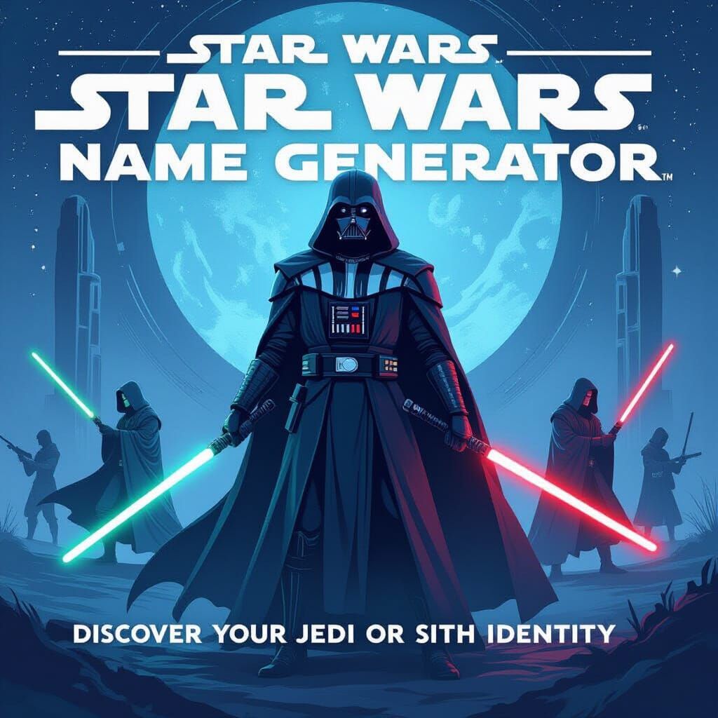 Star Wars Name Generator in Sci-Fi Style