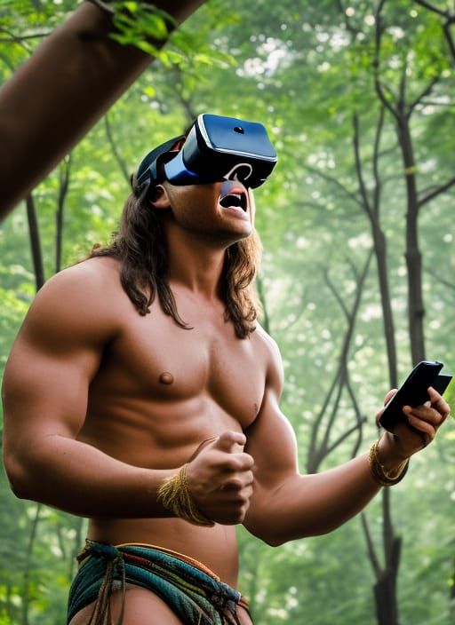 Tarzan Asks for Directions in New York, VR View