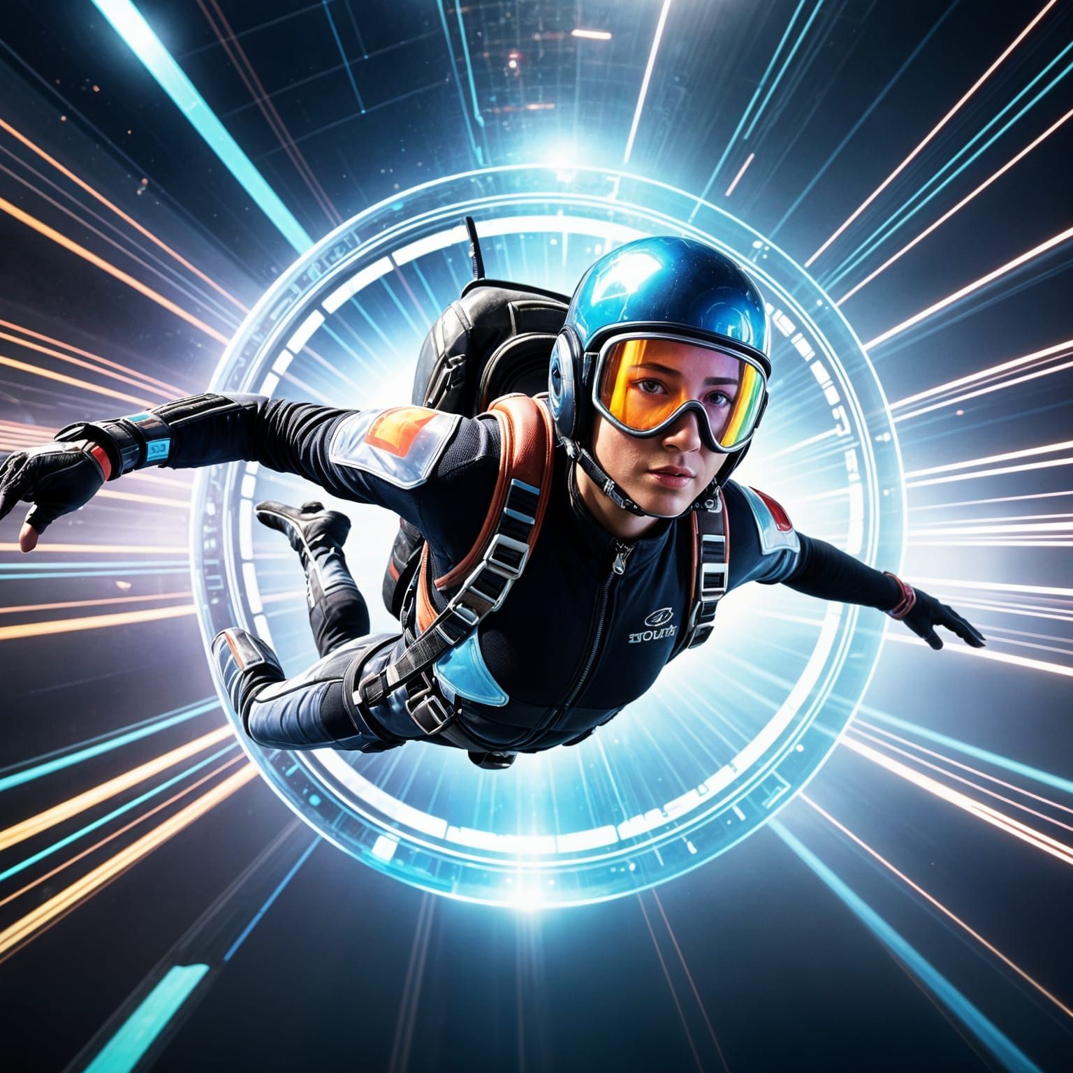 Holographic Blueprint of Interconnected Flying Figures