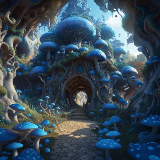Magical pixies realm